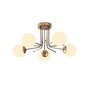 Opviq Daisy - 146-AV2 Lámpara de araña Dorado y Blanco